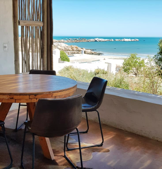 Sensational views from a table at Wolfgat